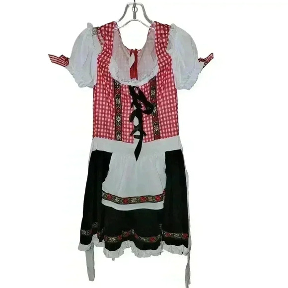spirit halloween Dresses & Skirts - Oktoberfest Outfit - Beer Garden Babe Women Size Medium 8-10